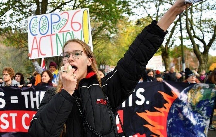 Junge Aktivisten stehen im Mittelpunkt der Klimagespräche in Glasgow