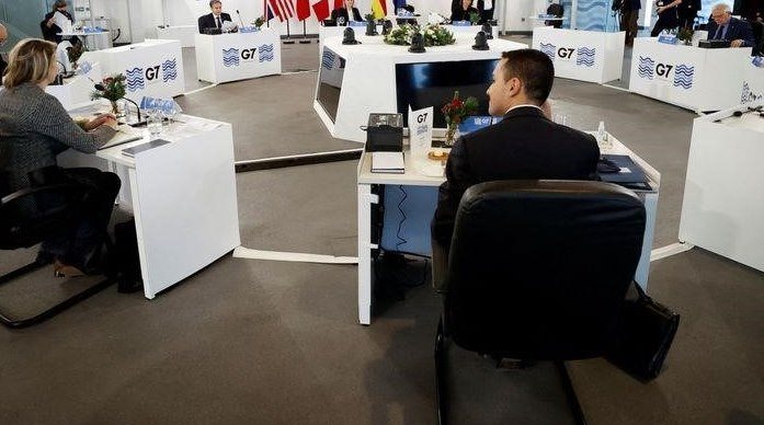 G7 warnt Russland vor "enormen Konsequenzen" eines Angriffs auf die Ukraine: Entwurf einer Erklärung