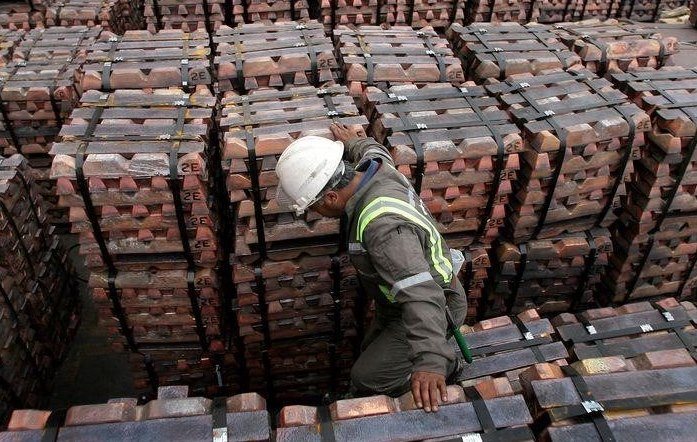 Kupfer steigt in der Hoffnung auf einen Infrastrukturschub in China
